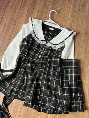 Liz Lisa Plaid Sailor Setup Coord